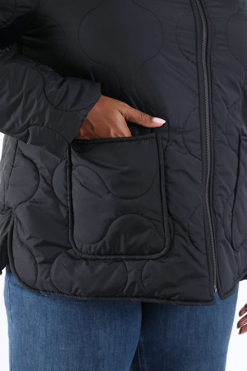 Kurz geschnittene einfarbige Daunenjacke-Paprika-4