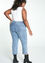 Slim Jeans „Louise“ 3/4 mit Kirschstickereien