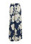 Kick-Flare-Hose aus Viskose mit japanischem Blumendruck