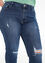 7/8-Jeans in Slim-Fit-Passform „Louise“ mit Rissen