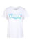 T-Shirt aus Baumwolle mit Logo, weiß