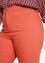 Unifarbener City-Hose mit hoher Taille