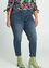Slim-Fit-7/8-Jeans „Louise“ mit Pushup-Effekt und Schlitzdetail