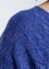 Glänzender Pullover mit Jacquard-Motiv