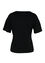 Unifarbenes T-Shirt mit transparentem Spitzendetail