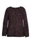 Pullover mit Ringmuster aus mehrfarbiger Strickerei