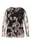 Fischnetz-T-Shirt mit Camouflagemuster