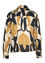 Hemd mit 70er-Jahre-Muster aus Tulpen und einem Kordelzug an der Taille