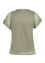 Unifarbenes Ajour-T-Shirt aus Netzstoff
