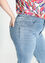 Gerade geschnittene Jeans „Mia“ L32 mit Schmuckdetail auf dem Gürtel