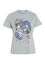 T-Shirt mit Blumen- und Paillettendruck