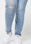 7/8-Slim-Fit-Jeans mit hoher Taille