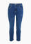 Slim-Fit-7/8-Jeans mit Druckknopfdetail unten