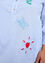 Gestreiftes Hemd aus Tencel mit verspielter Stickerei