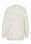 Pullover mit bunten Drucken aus Frottee auf ecrufarbenem Hintergrund